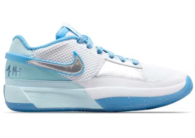 Pre-owned Nike Ja 1 Se Allstar Sneakers In Glacier Blue/metallic Silver/white