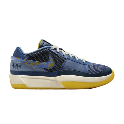 Pre-owned Nike Ja 1 Se Gs 'mystic Navy' | Blue | Kid's Size 2.5