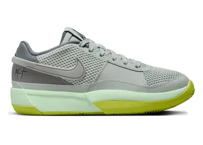 Pre-owned Nike Ja 1 Sneakers In Light Silver/cyber Green/cool Grey