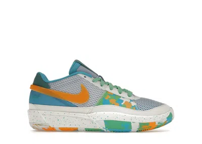 Pre-owned Nike Ja 1 Water Battle Sneakers In White/sundial/cobalt Blue Bliss