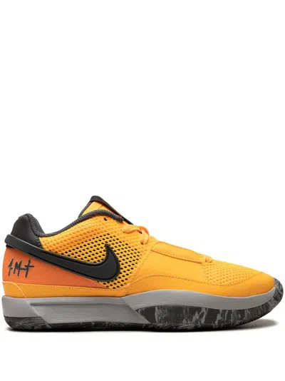 Nike Ja 1 "wet Cement" Sneakers In Orange