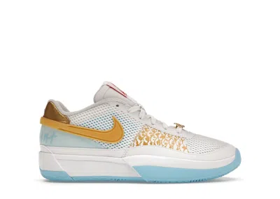 Pre-owned Nike Ja 1 Year Of The Dragon Sneakers In White/aquarius Blue/glacier Blue