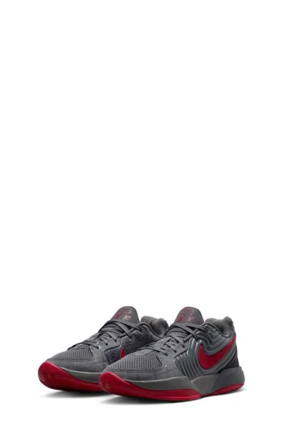 Nike Ja 2 Basketball Shoe In Iron Grey/anthracite/red