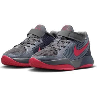 Nike Kids'  Ja 2 Basketball Shoe In Iron Grey/anthracite/red