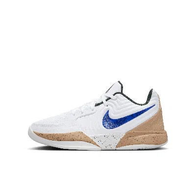Nike Ja 2 Big Kids' Basketball Shoes In White