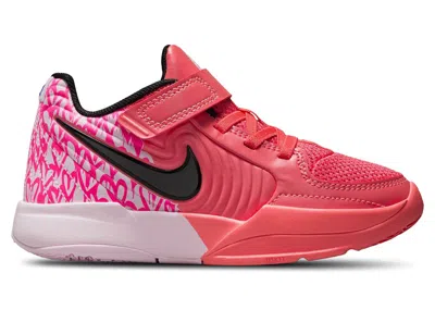 Pre-owned Nike Ja 2 Heart Eyes Sneakers In Magic Ember/iron Grey/pink Foam