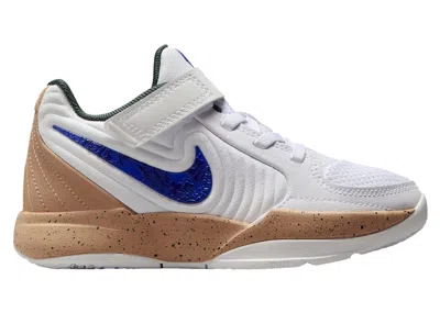 Pre-owned Nike Ja 2 In The Woods Sneakers In White/astronomy Blue/hemp