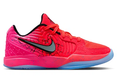 Pre-owned Nike Ja 2 Koolaid Tropical Punch Sneakers In Bright Crimson/flat Silver/hyper Pink