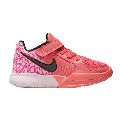 Pre-owned Nike Ja 2 Ps 'heart Eyes' | Red | Kid's Size 12