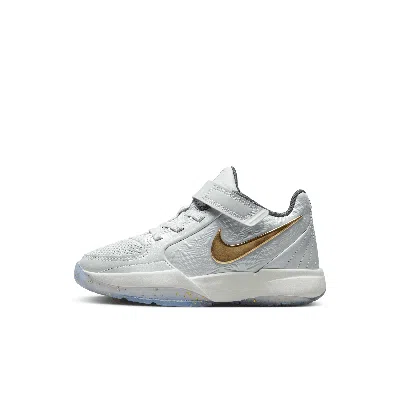 Nike Ja 2 "tree Top" Little Kids' Shoes In Grey