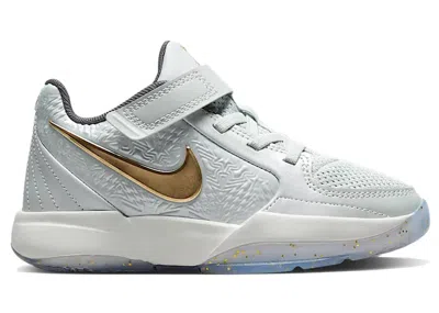 Pre-owned Nike Ja 2 Tree Topper Sneakers In Light Silver/metallic Gold/iron Grey