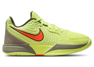 Pre-owned Nike Ja 2 Twelve Time Sneakers In Light Lemon Twist/total Orange/light Army
