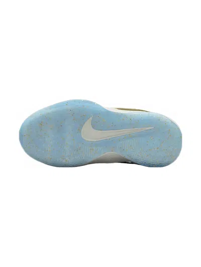 Nike Kids' Ja 2 X-mas Tree Top "light Silver/metallic Gold/iron Grey" Sneakers In Blue