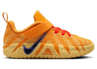 Pre-owned Nike Ja 3 Hustle & Flow Sneakers In Soft Yellow/purple Dynasty/volt Tint