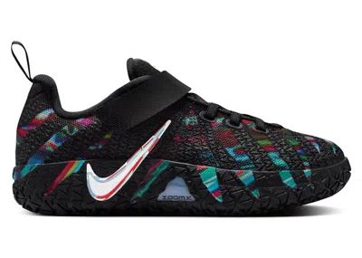 Pre-owned Nike Ja 3 King Of The Court Sneakers In Black/white/bright Crimson In Multi
