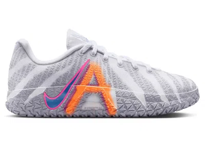 Pre-owned Nike Ja 3 Light Show Sneakers In White/dusty Cactus/hyper Pink