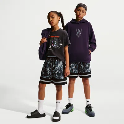 Nike Ja Big Kids' Dri-fit Basketball Shorts In Black