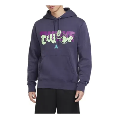 NIKE NIKE JA CLUB FLEECE HOODIE 'PURPLE'