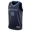 Nike Youth  Ja Morant Navy Memphis Grizzlies Swingman Jersey In Blue