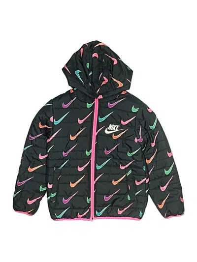 Pre-owned Nike Kids' Jacket In Black