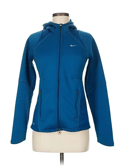 Pre-owned Nike Jacket In Blue