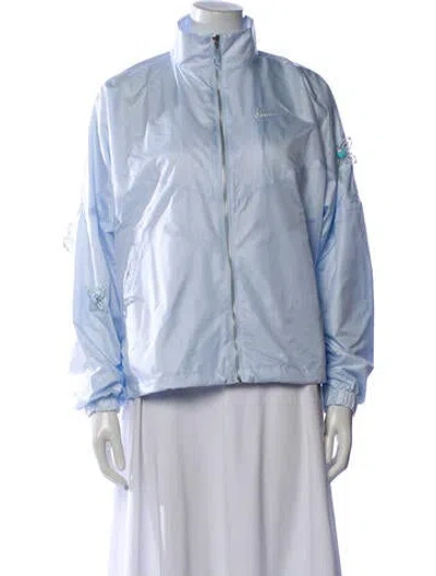Pre-owned Nike Jacket In Blue