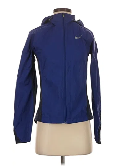 Pre-owned Nike Jacket In Blue