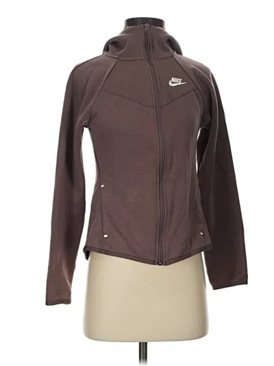 Pre-owned Nike Jacket In Brown