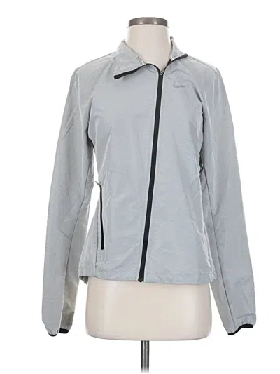Pre-owned Nike Jacket In Gray