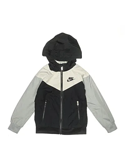 Pre-owned Nike Kids' Jacket In Gray