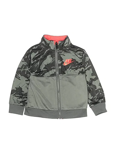 Pre-owned Nike Kids' Jacket In Gray