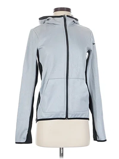 Pre-owned Nike Jacket In Gray