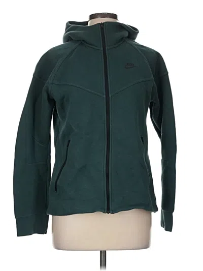Pre-owned Nike Jacket In Green