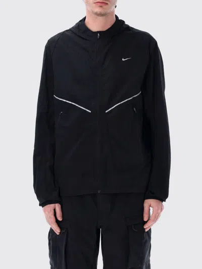 Nike Div Windrunner Hooded Jacket In Black