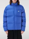 Nike Sports Puffer Jacket Therma-fit Technology In Royal Blue