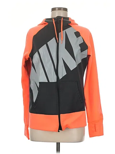 Pre-owned Nike Jacket In Orange