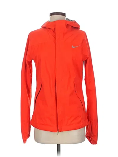Pre-owned Nike Jacket In Orange