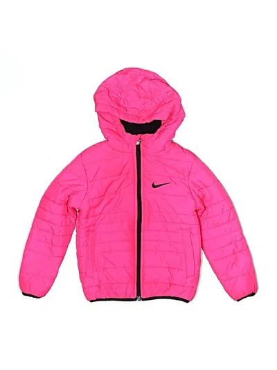 Pre-owned Nike Kids' Jacket In Pink