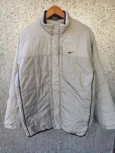 Pre-owned Nike Jacket Vintage In Gray