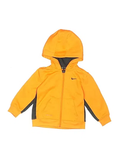 Pre-owned Nike Kids' Jacket In Yellow
