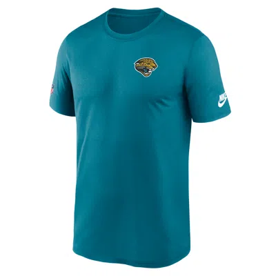 Nike Jacksonville Jaguars Alt Legend Small Logo  Men's Dri-fit Nfl T-shirt In Green