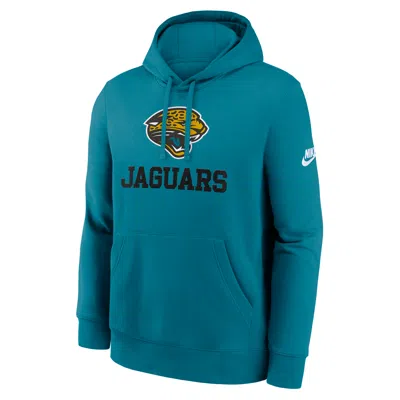 Nike Jacksonville Jaguars Best Season Rewind Club  Men's Nfl Pullover Hoodie In Blue
