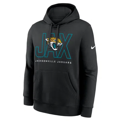 Nike Jacksonville Jaguars Busted Play Club  Men's Nfl Pullover Hoodie In Black