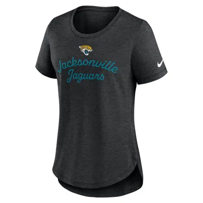 Nike Jacksonville Jaguars Script  Women's Nfl T-shirt In Black