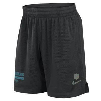 Nike Black Jacksonville Jaguars 2024 Sideline Performance Mesh Shorts