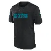 Nike Men's Black Jacksonville Jaguars Sideline Player Performance T-shirt In Black