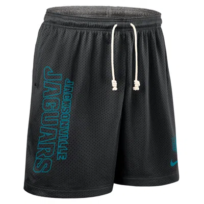 Nike Jacksonville Jaguars Sideline Reversible Menâs  Men's Dri-fit Nfl Shorts In Black