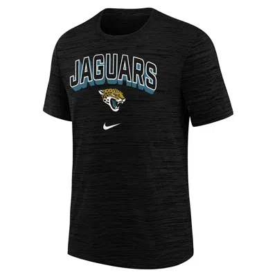 Nike Jacksonville Jaguars Sideline Velocity Big Kidsâ  Dri-fit Nfl T-shirt In Black