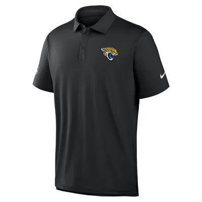 Nike Jacksonville Jaguars Tour  Men's Dri-fit Nfl Polo In Black
