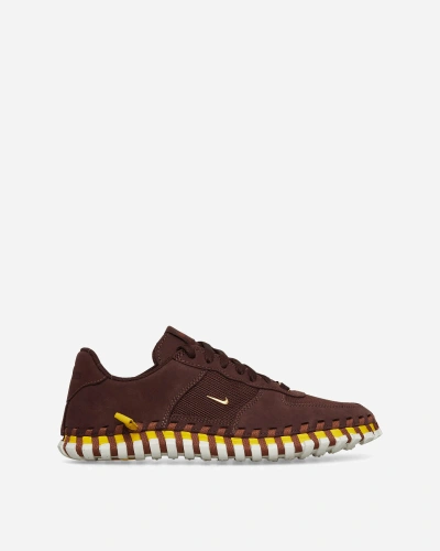 Nike Women S Jacquemus J Force 1 Low Lx Sneakers Earth / Metallic Gold In Multicolor